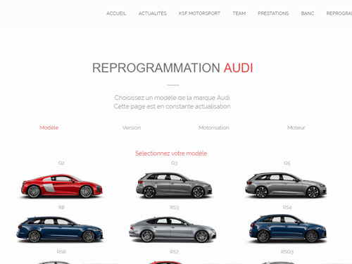 Gestion Audi